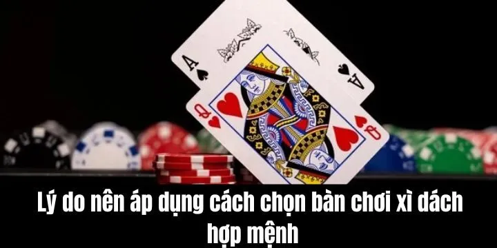 Cách chọn bàn chơi xì dách hợp mệnh chi tiết nhất năm 2026