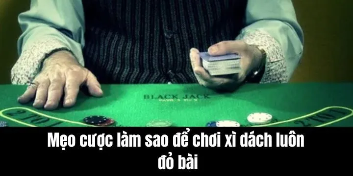 Làm sao để chơi xì dách luôn đỏ bài được nhiều người tìm hiểu