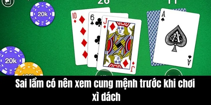 Sai lầm khi quá chú tâm có nên xem cung mệnh trước khi chơi xì dách 