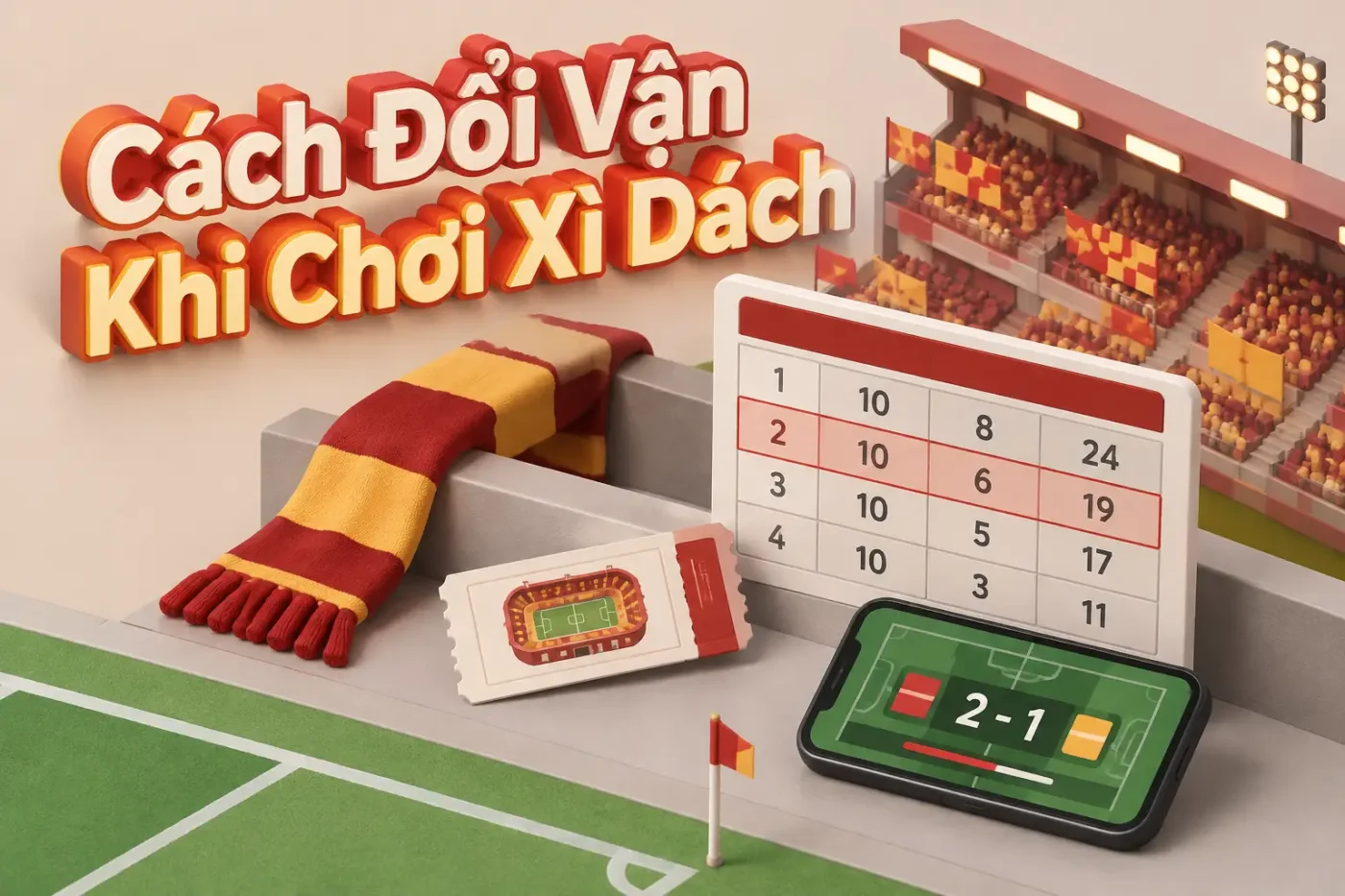 Cách đổi vận khi chơi xì dách online giúp tăng tỷ lệ thắng