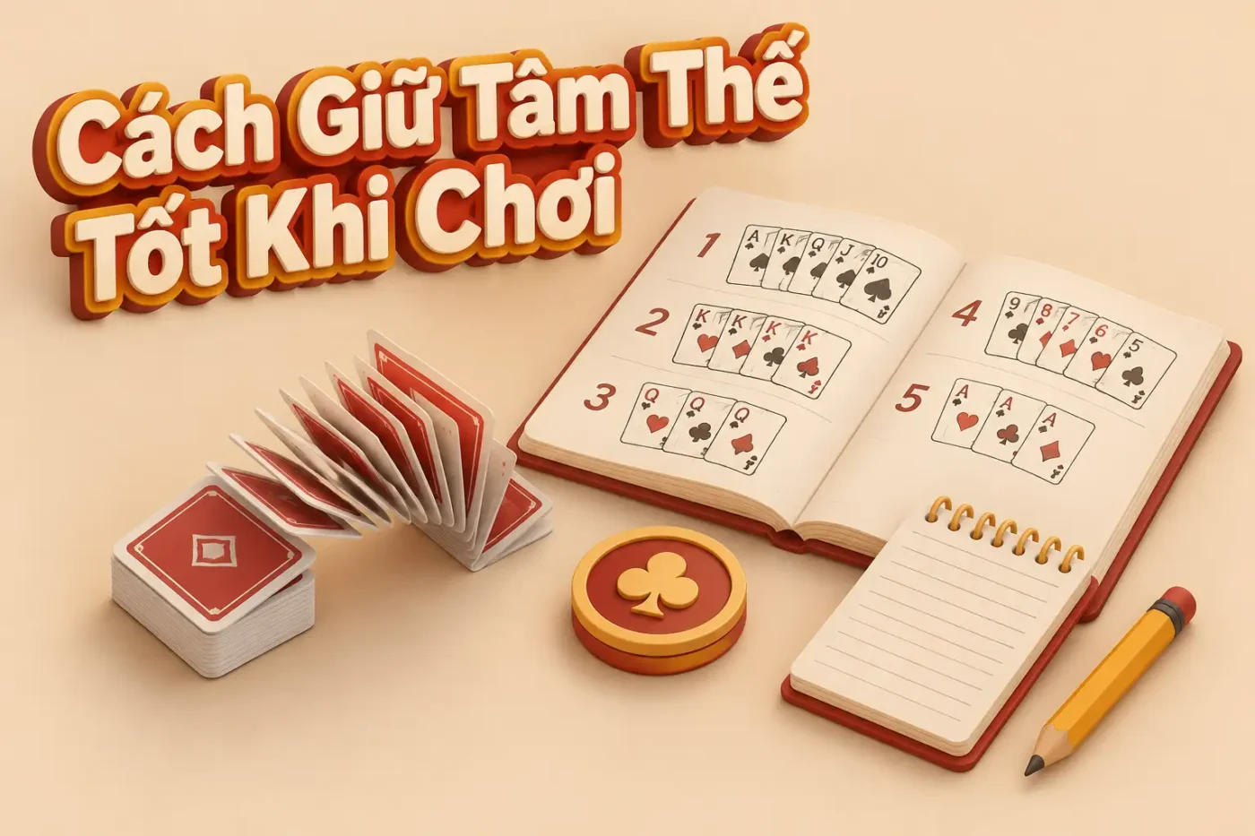 Cách giữ tâm thế tốt khi chơi xì dách lâu dài từ cao thủ 10 năm