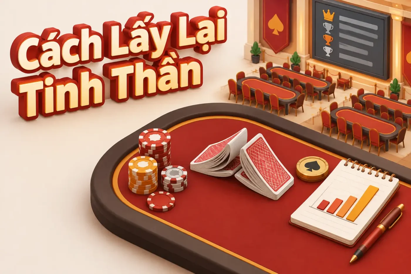 Cách lấy lại tinh thần sau khi thua Xì Dách
