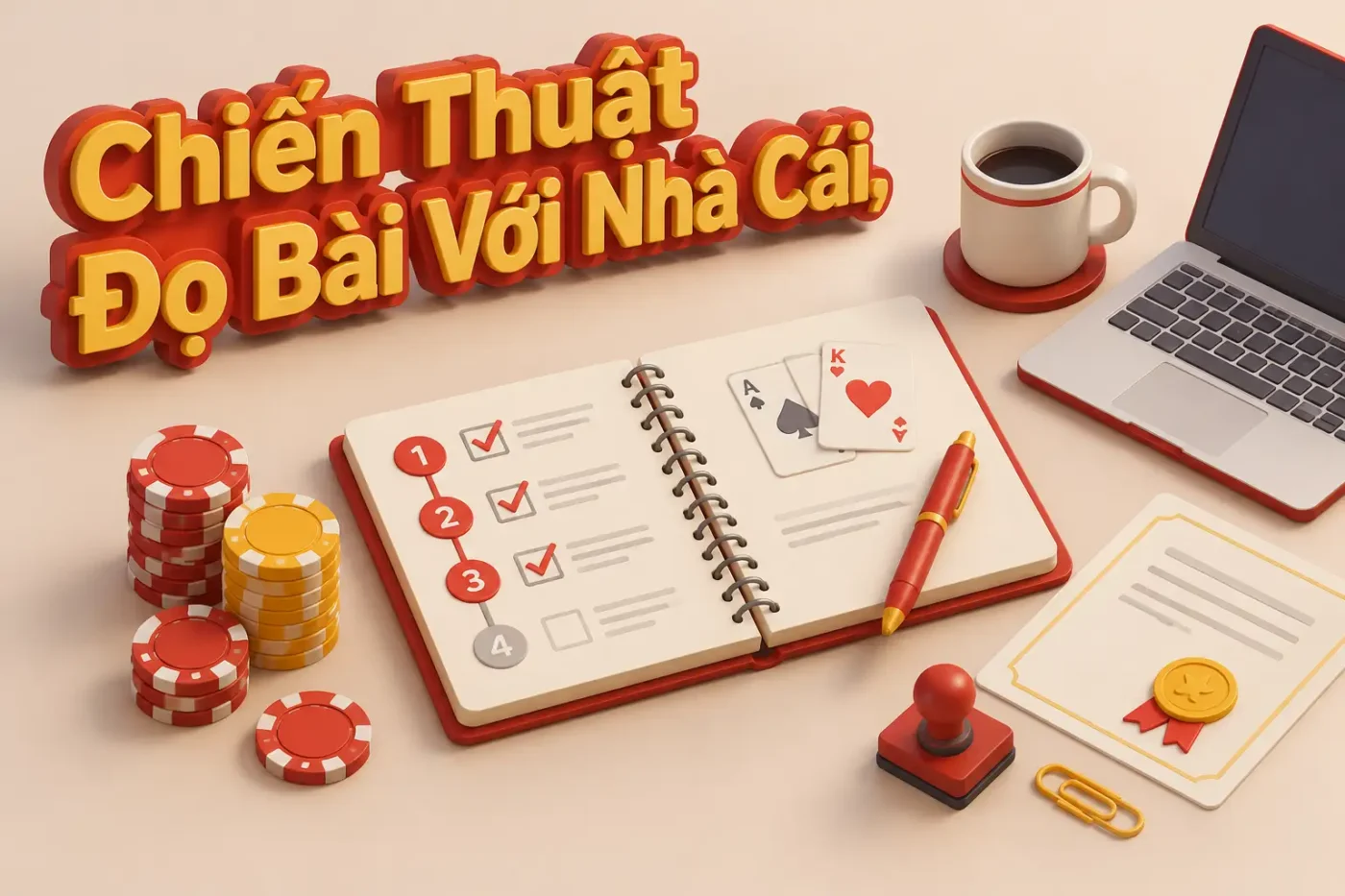 Chiến thuật đọ bài với nhà cái, chơi đâu thắng đó cực hay