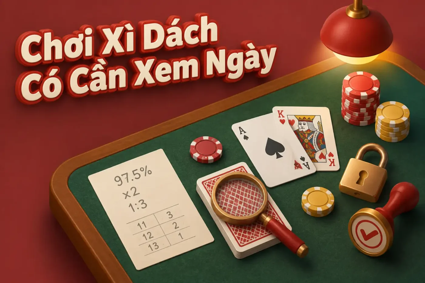 Chơi xì dách có cần xem ngày giờ không