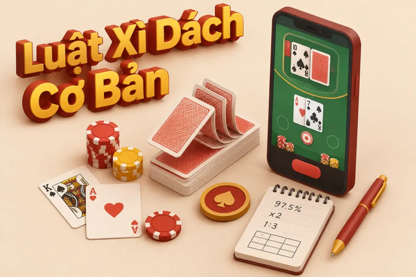 Luật Xì Dách cơ bản cho những game thủ tân binh mới nhất
