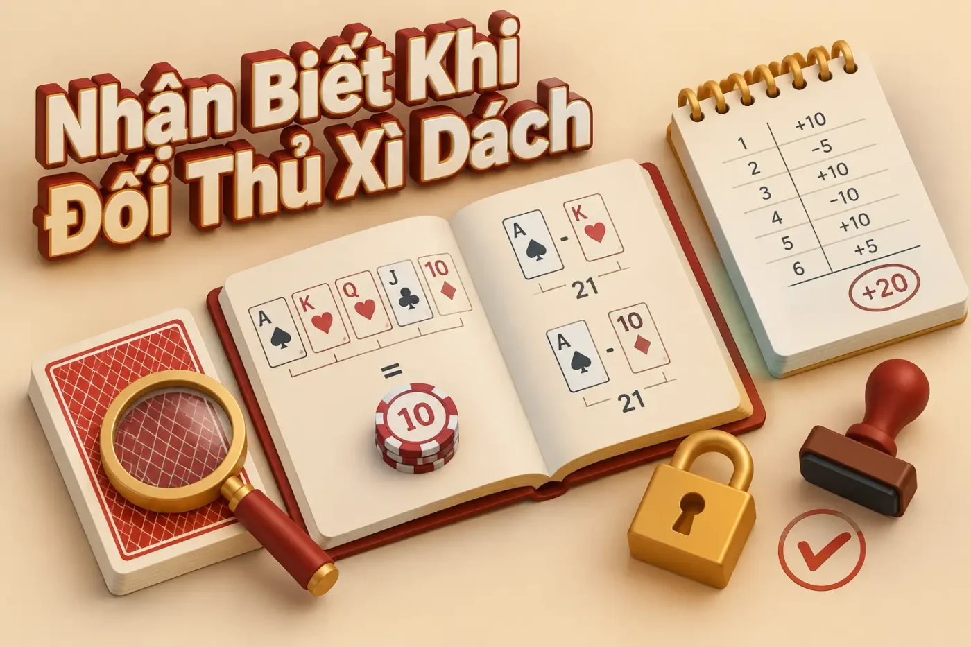 Nhận biết khi đối thủ xì dách