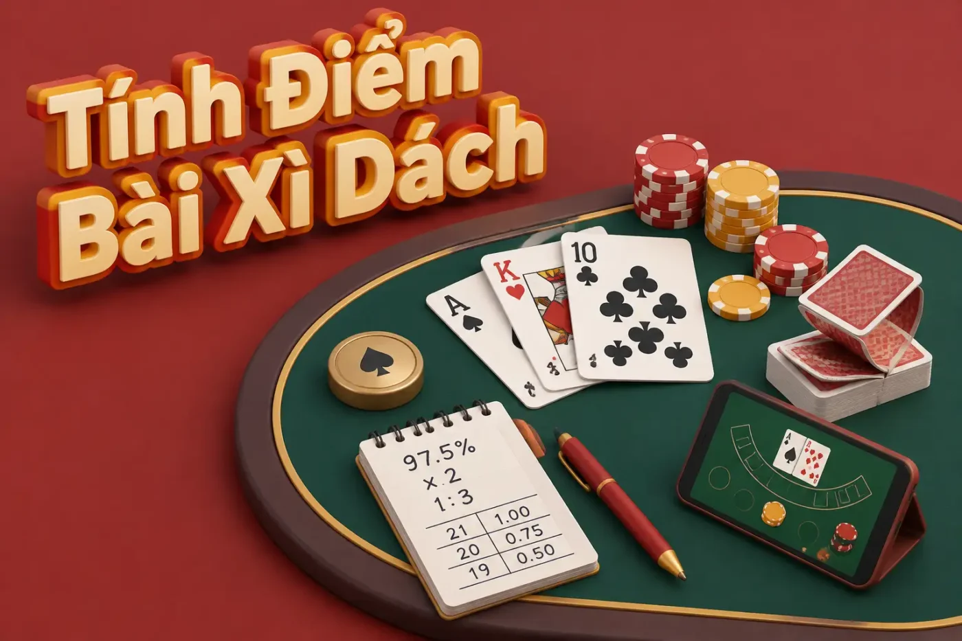 Tính điểm bài xì dách